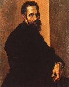 Jacopino del Conte Portrait of Michelangelo Buonarroti oil painting